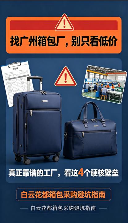 广州箱包厂的真正差距，从来不是报价 源头工厂的4个硬核壁垒